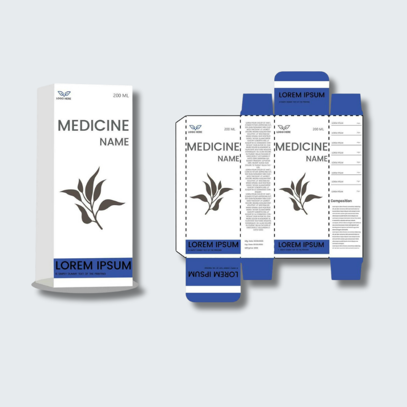 Pharmaceutical Folding Carton Boxes